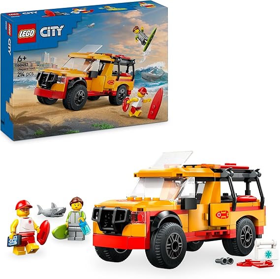 LEGO City Fuoristrada di Soccorso del Bagnino, 60453