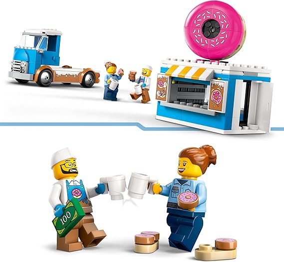 LEGO City Furgone delle Ciambelle, 60452