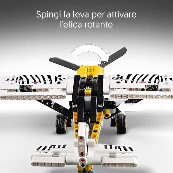LEGO Technic Aereo Bush, Aeroplano Giocattolo da Costruire