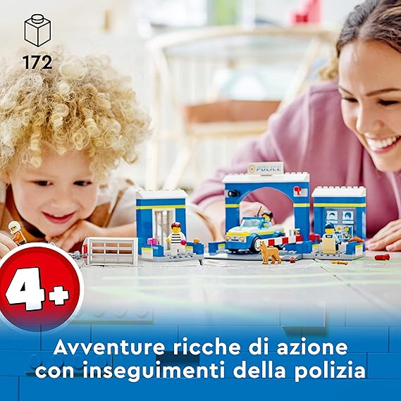 LEGO City Inseguimento alla Stazione di Polizia, 60370
