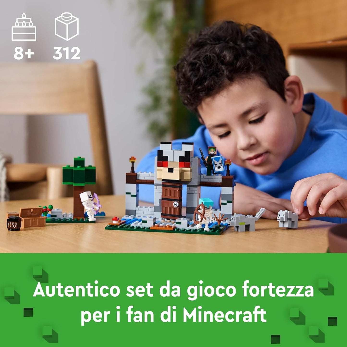 LEGO Minecraft Il Castello del Lupo