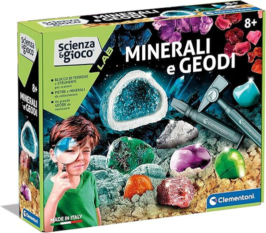 Clementoni Scienza e Gioco Lab - Minerali e Geodi