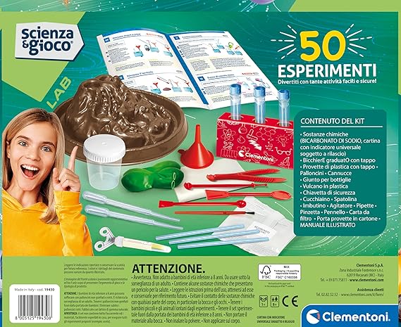 Clementoni Scienza e Gioco Lab - 50 Esperimenti
