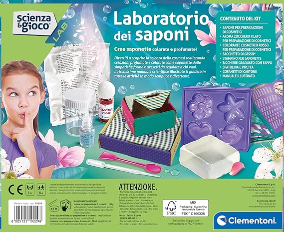 Clementoni - Kit per fare Saponette