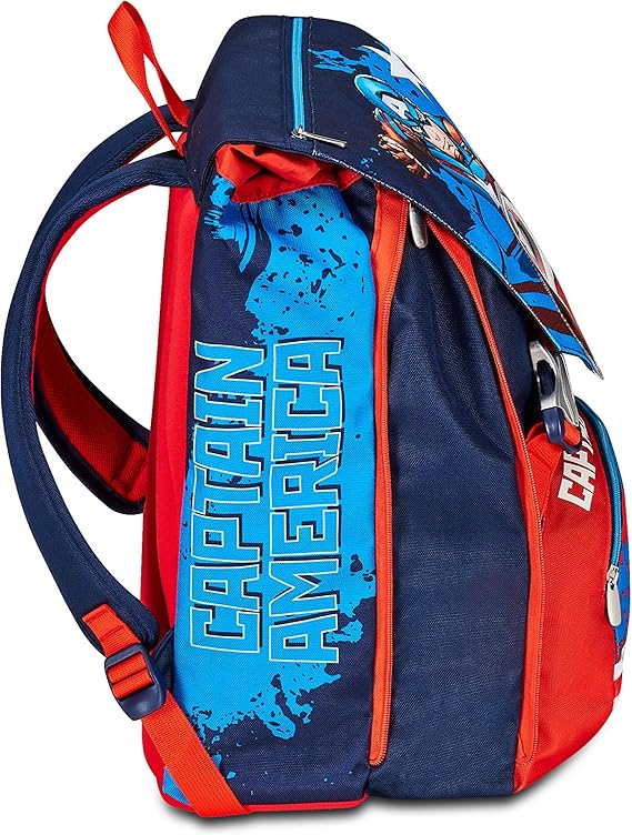 Zaino Scuola Estensibile DISNEY - CAPTAIN AMERICA LEGENDARY AVENGER