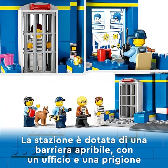LEGO City Inseguimento alla Stazione di Polizia, 60370