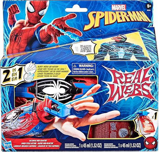 Hasbro Marvel, Spider-Man Real Webs, Blaster di ragnatele Eccezionale