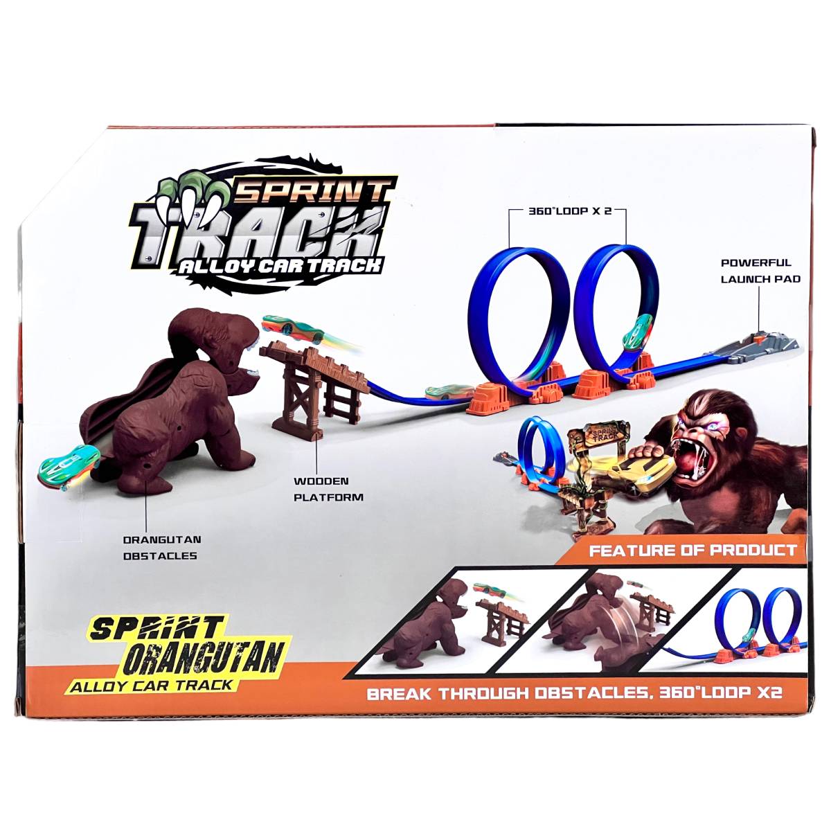 Pista Gorilla Con 1 Auto