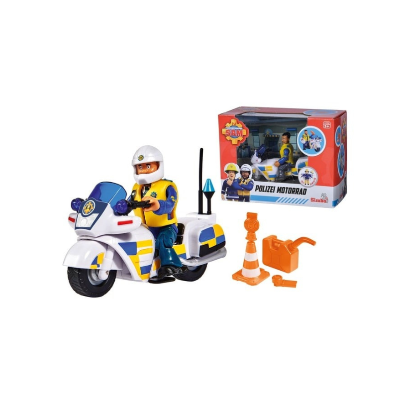 Simba - Sam Il Pompiere Moto Polizia