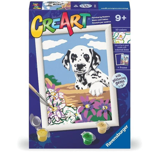 RAVENSBURGER CREART SERIE E CLASSIC DALMATA CON FIORI