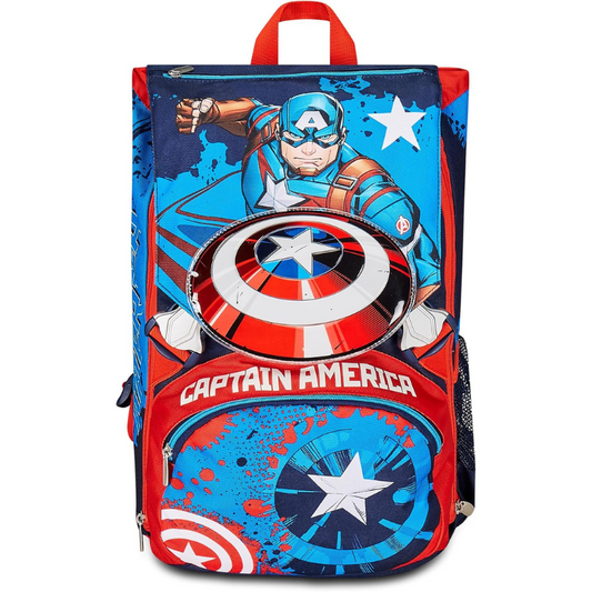 Zaino Scuola Estensibile DISNEY - CAPTAIN AMERICA LEGENDARY AVENGER