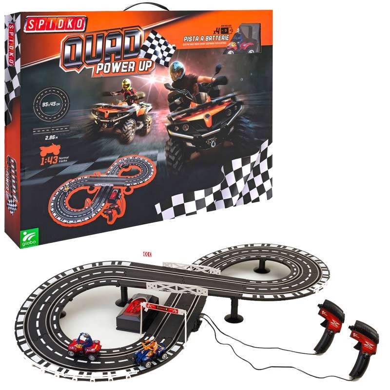 GLOBO PISTA QUAD NORMAL TRACK CM 286 A BATTERIA