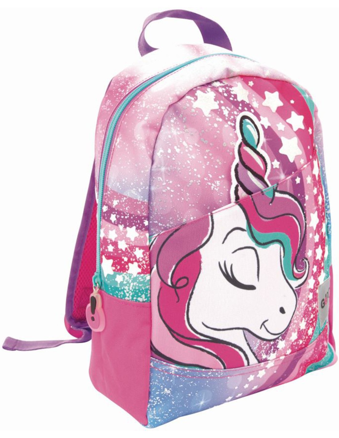 Go-Pop Unicorn Giochi Preziosi - Zaino per l'asilo o il tempo libero, Poliestere
