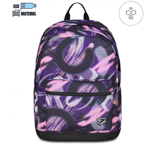 Zaino Scuola Seven® THE DOUBLE PRO XXL CON EARPHONES WIRELESS